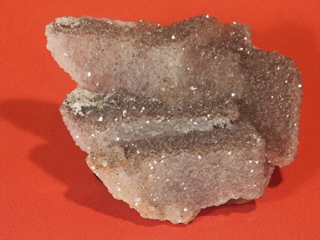 Fluorit berzogen mit Quarz